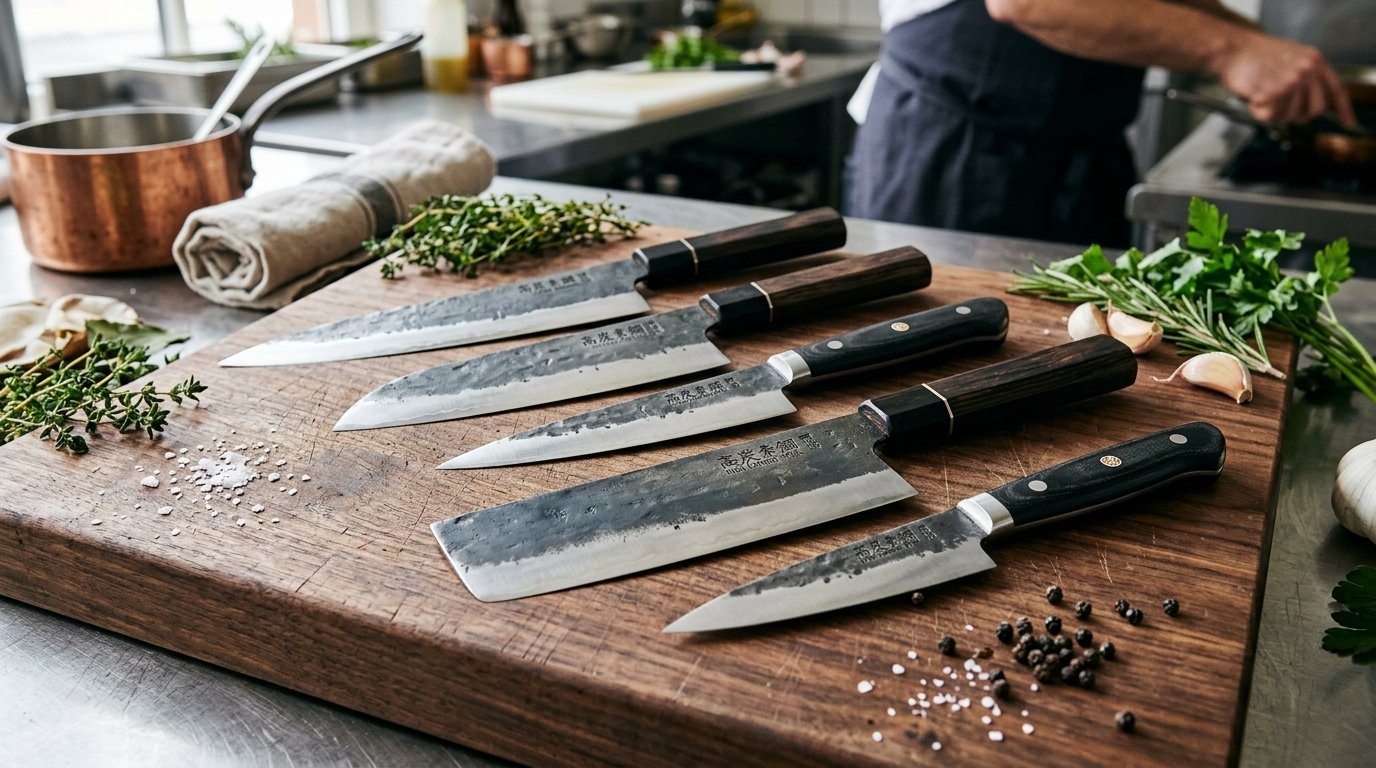 High Carbon Steel Kitchen Knives: Pros, Cons and Buying