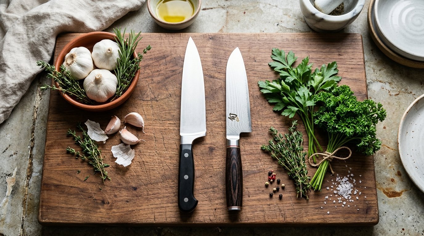Kitchen Knife vs Santoku: Which Knife Is Better for Your Kitchen?