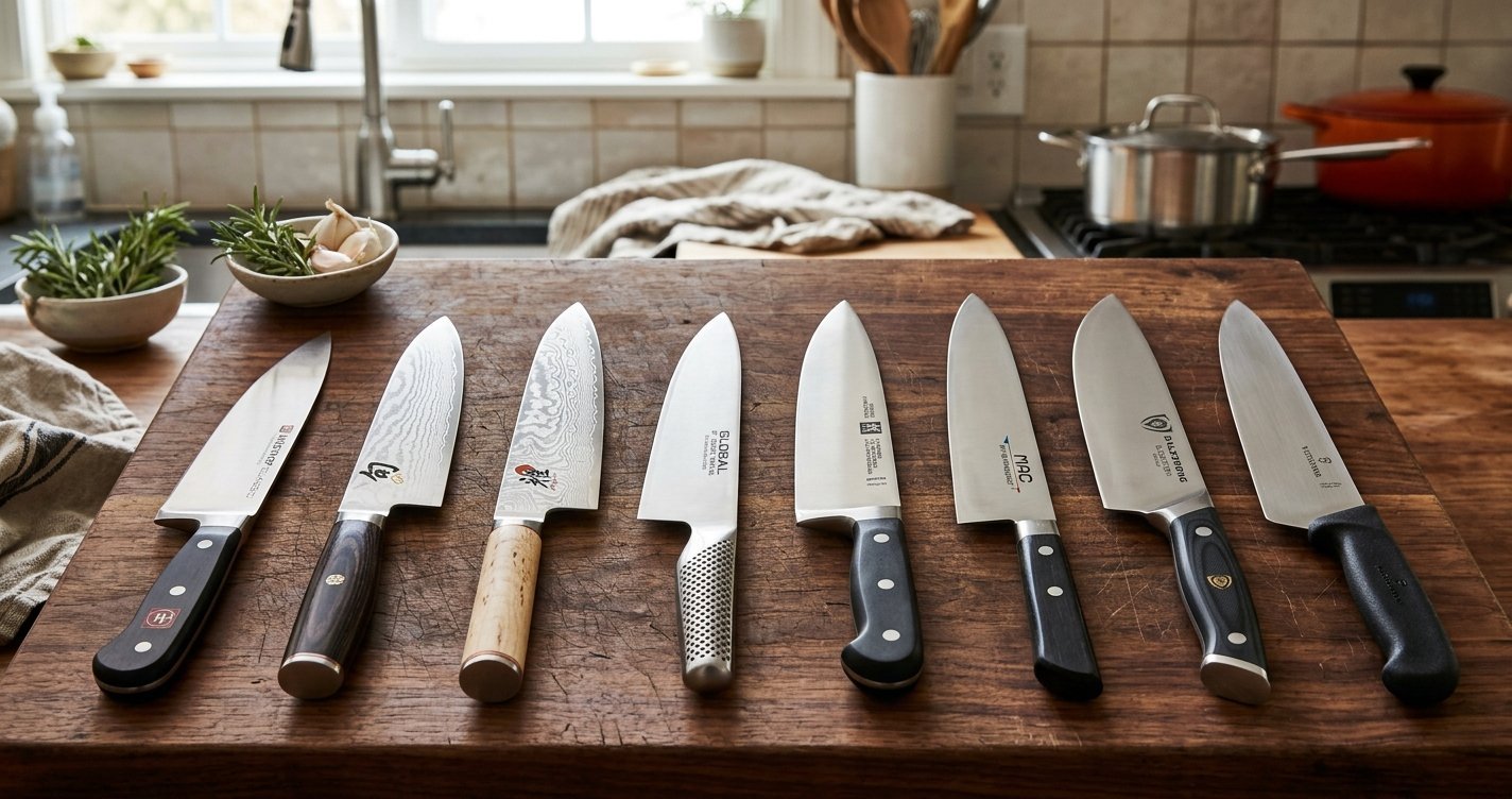 Most Popular Kitchen Knife Brands: A Clear Guide